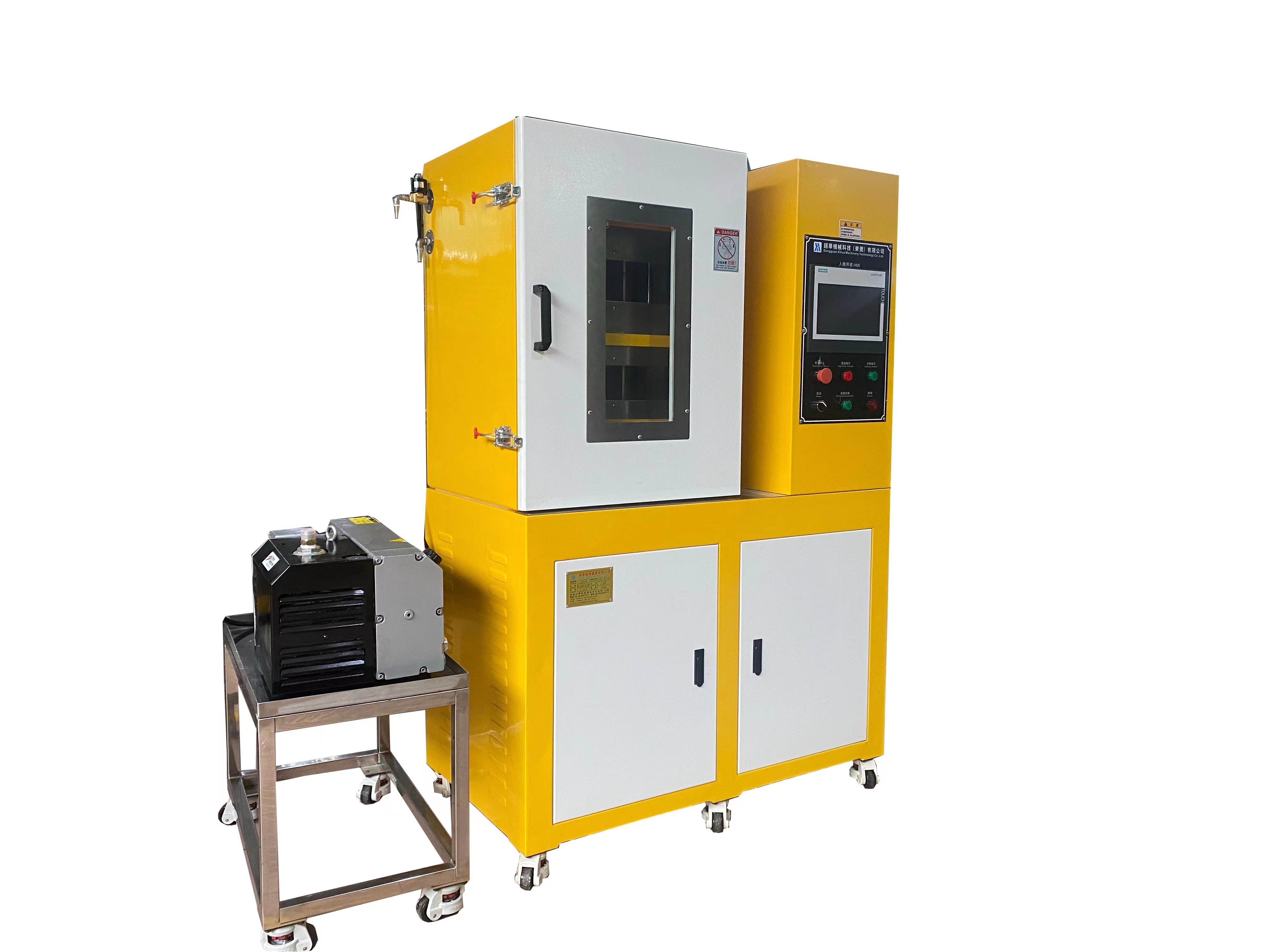 平板硫化机中的抽真空功能和加压和预压都有什么作用？